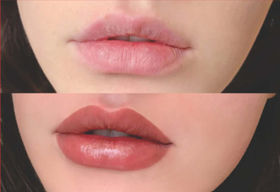 कायमस्वरूपी ओठांचा रंग Permanent Lip Color